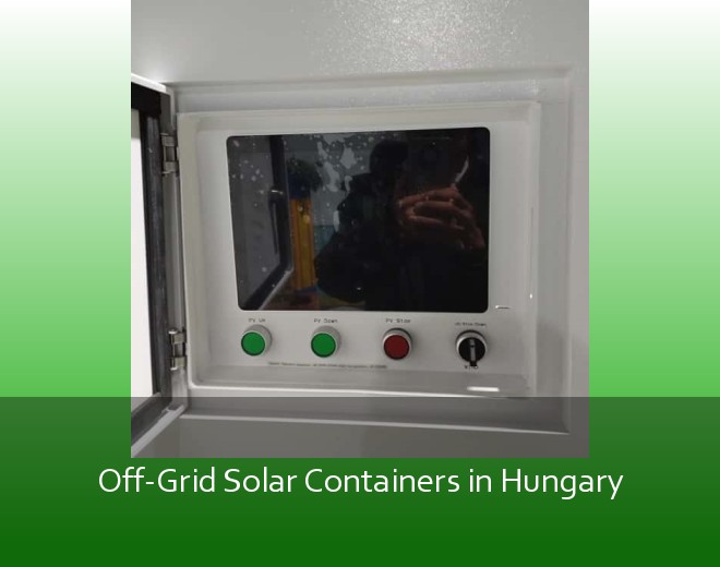 Off-Grid Solar Containers in Hungary
